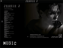 Tablet Screenshot of jessiejofficial.com